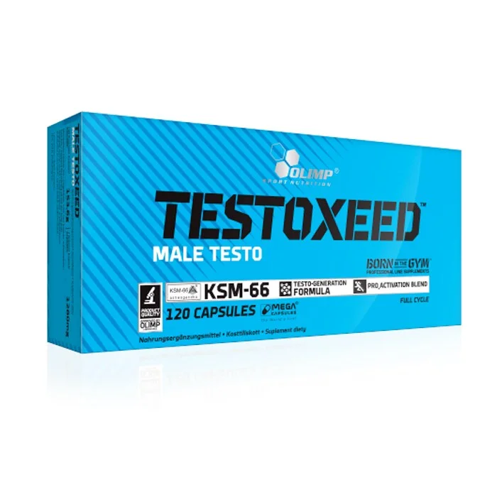 Olimp Sports Nutrition Testoxeed Testosteroni Supplement 120 kapselia
