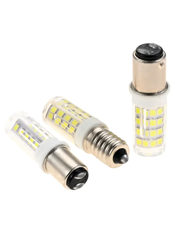 AliExpress - 1 Stück E14 BA15D 5 W AC/200–240 V Nähmaschine Lampe 51/33 LEDs Lampe Perlen weißes Licht für Wohnmobil Camper Marine Yacht Bootsanhänger