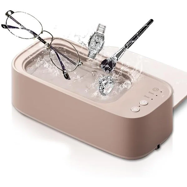 45000 Hz Ultrasonic Cleaner - Multi Ultrasonic Cleaner with 3 Cleaning Modes, Ultrasonic Cleaning for Glasses & Jewelry, Dentures