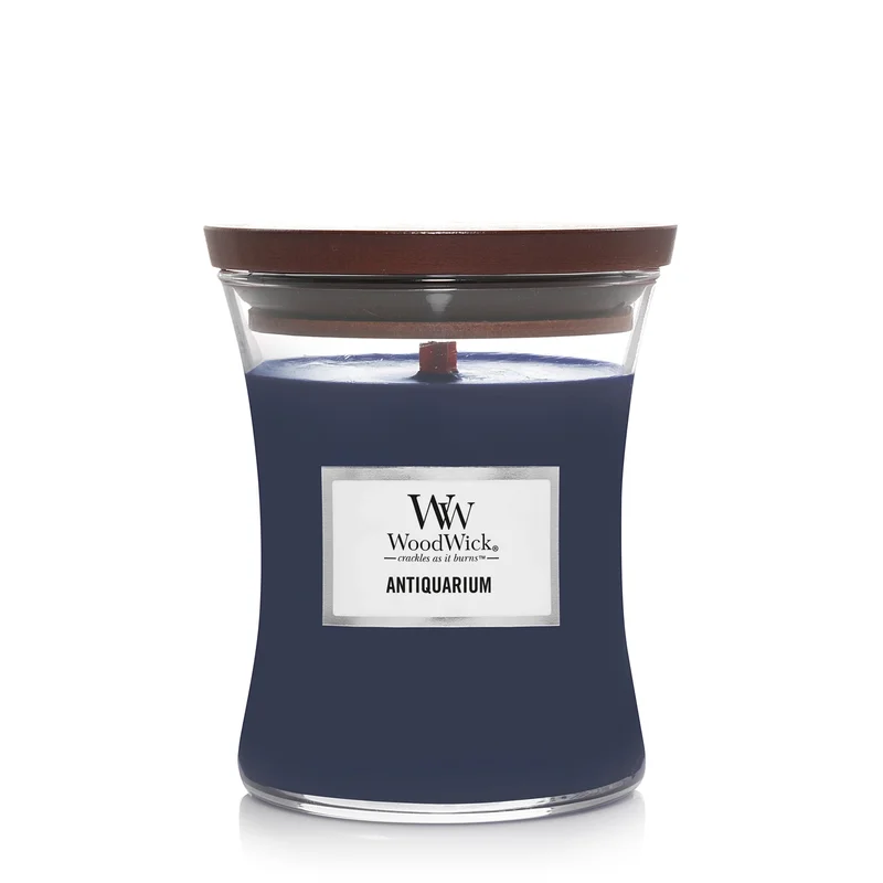 Woodwick Hourglass Candles Antiquarium 275g - Candela Profumata