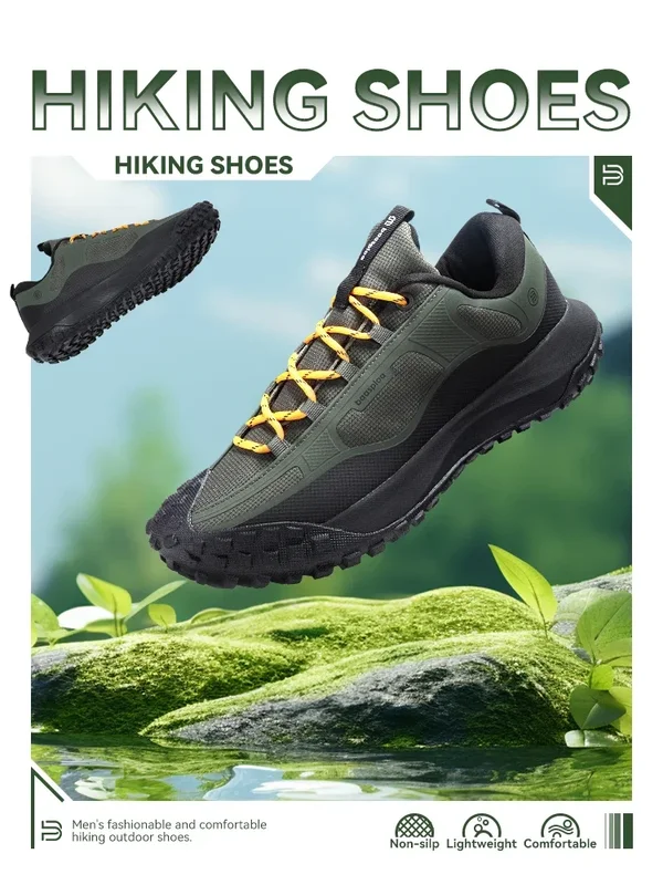 AliExpress - Baasploa-Chaussures de Randonnée Légères et Imperméables pour Homme, Baskets de Marche Antidérapantes, Décontractées, à Lacets, pour 