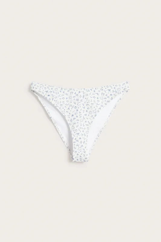 Kappahl | Bikinitrosa brazilian high leg Offwhite L | Dam