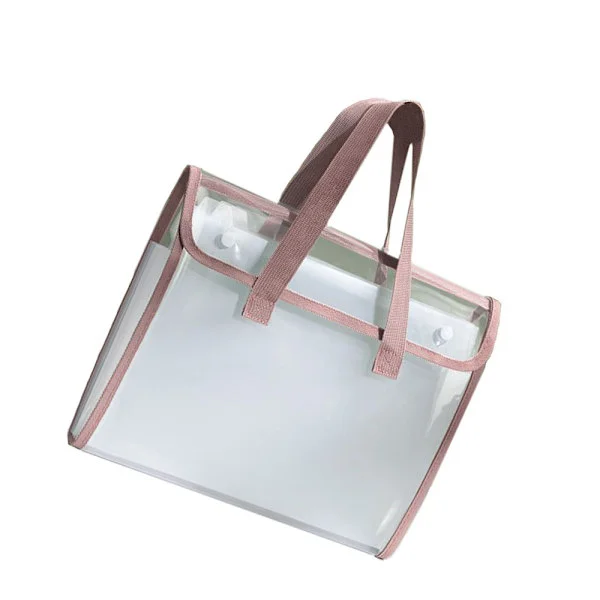 Waterproof Handheld Accordion Folder - 13 Pockets Expanding A4 Document Organizer for Office, School, and Home