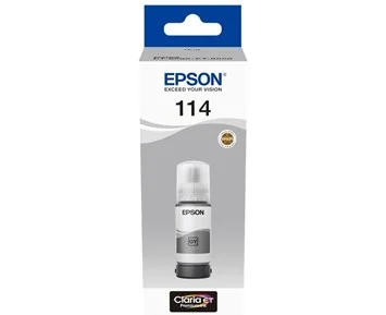 Epson Epson Ink 114 EcoTank Grey - Grått påfyllnadsbläck Epson 114