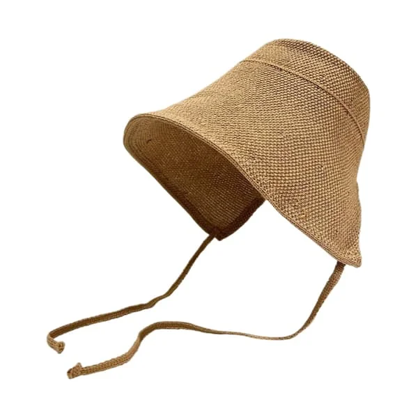 Linen Straw Regency Bonnets Hats For Women Sun Hats Bow Beach C