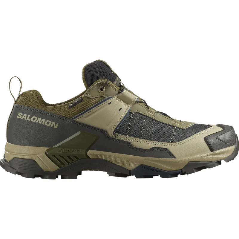Salomon - Wandern & Trekking: Schuhe X Ultra 5 GTX - Martini Olive /Gray Green - 44⅔