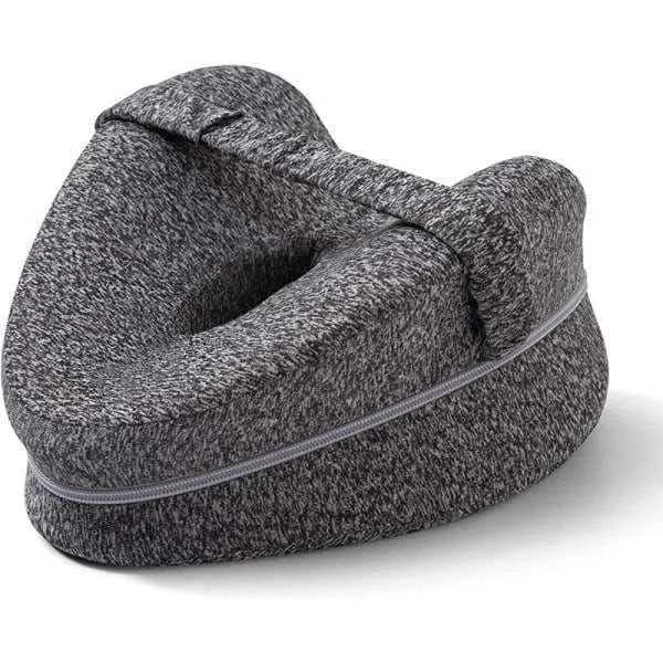 2026 Ny Superbekväm Sidoliggande Knäkudde, Ortopedisk Kudde i Memory Foam grå