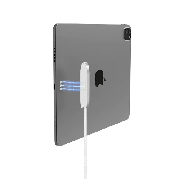 18W magnetisk trådlös laddare för iPad Pro 11 (1 / 2 / 3 / 4) / iPad Air 11 (M2 / M3) USB-C-kabel