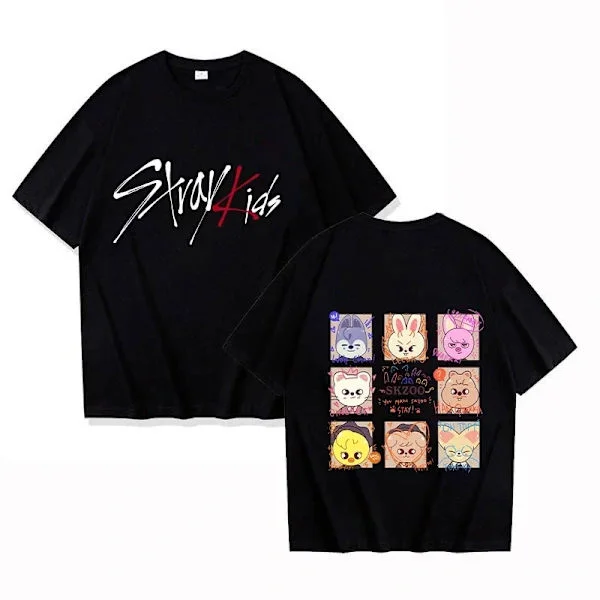 Ny printet dame T-shirt, herre moderigtig kortærmet afslappet sommer top, T-shirt