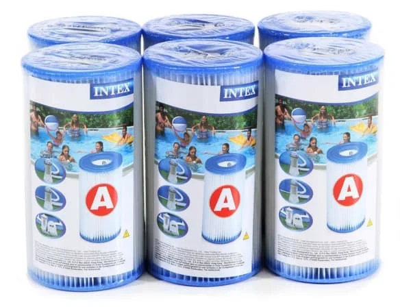 6x FILTER TYP A PUMP 6st INTEX POOL 29000