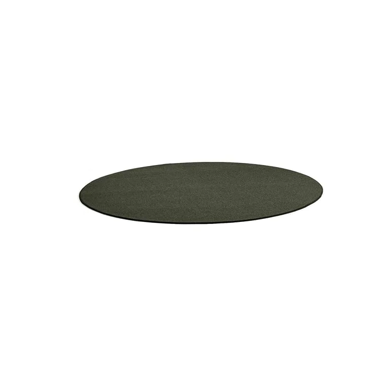 Round rug ADAM, Ø 2500 mm, moss green