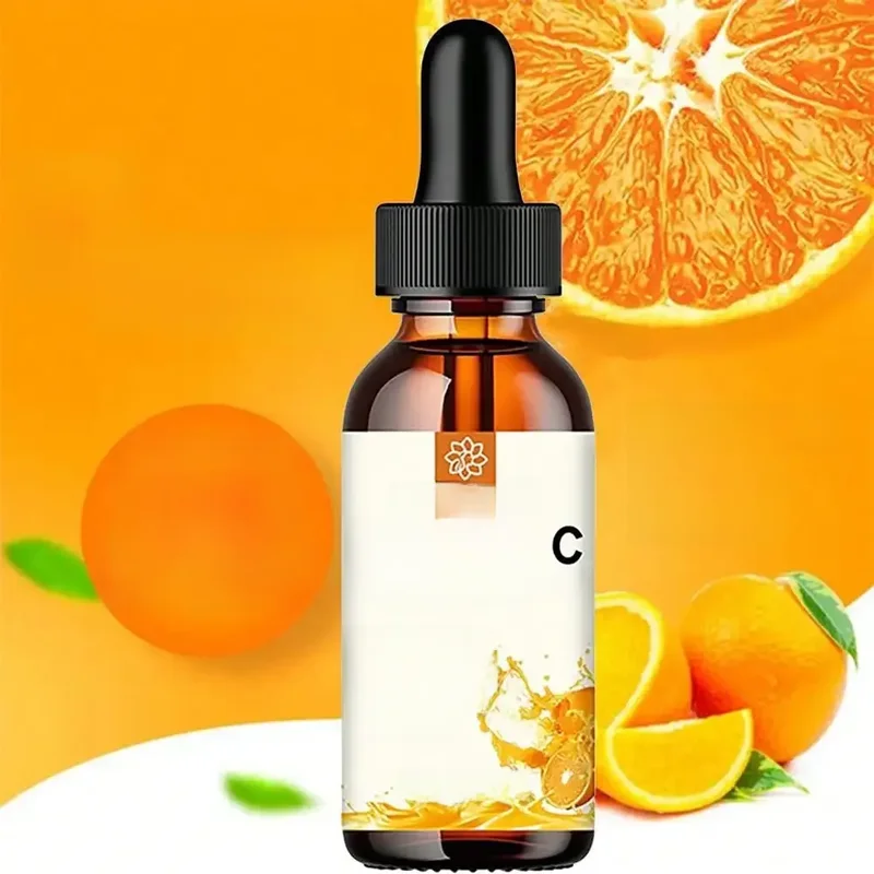 AliExpress - L'essence pour le visage à la vitamine C contient l'acide hyaluronique dissolvant de taches foncées réparation hydratante Essence Anti-