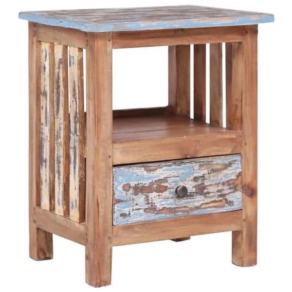 Yöpöytä - Maison Exclusive - Massiivinen mahonki - 1 laatikko - 41 x 30 x 50 cm