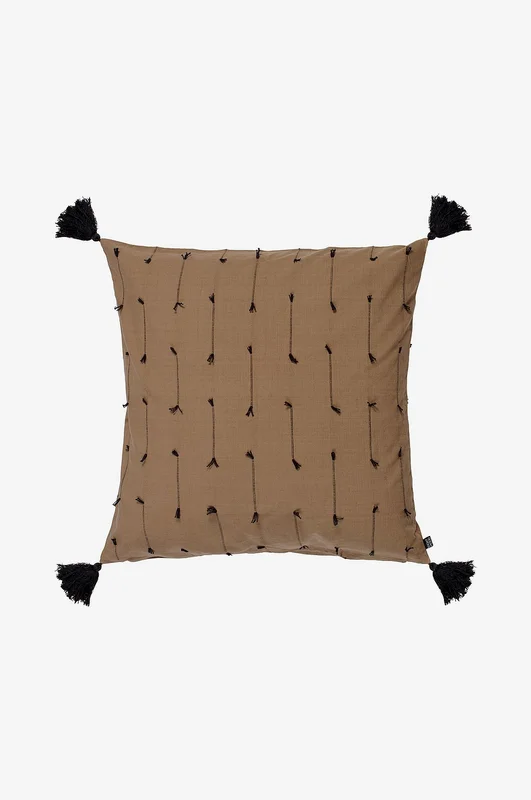 Eightmood - Putetrekk, Ransvik 60x60 cm - Brun - Pynteputer & putetrekk - Fra Homeroom