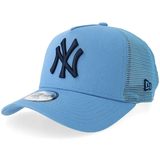 New Era - MLB Blu trucker Cappellino - Kids New York Yankees Chyt League Ess Rabosb A-Frame Trucker @ Hatstore