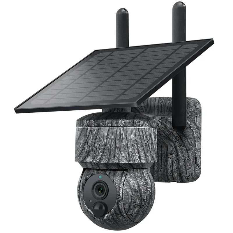 AliExpress - 5MP Solar Hunting Camera 4G SIM Wireless PTZ Camera With Solar Panel Two Way Audio Outdoor Waterproof Wildlife Trail Camera