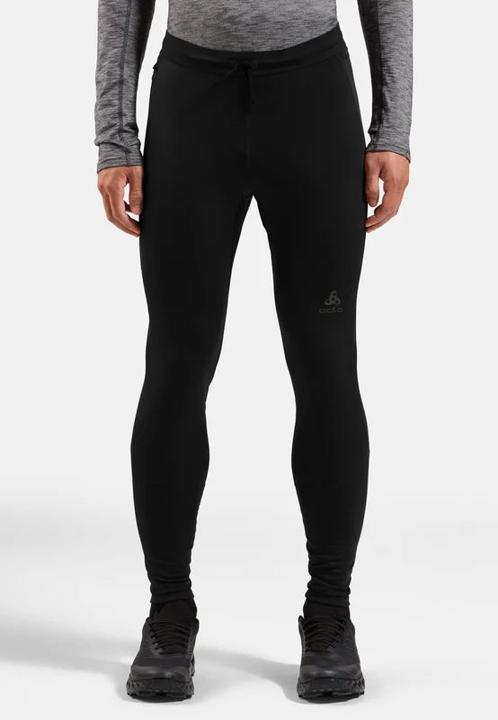 Odlo Men's X-Alp Winter Running Tights, S, black