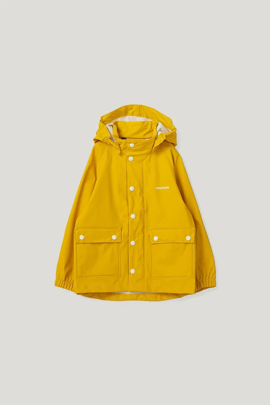 Tretorn Kids Wings Raincoat — Rainjacket Kids — Yellow | Outerwear, Wellies, Jackets & Rainwear for Women, Men & Children