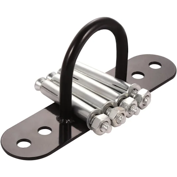 Tauvegg/Takmonteringsbrakettkrok for opphengsstropper, gymnastikkringer, kroppsvektstyrketrening, yogahusker, hengekøyer, bokseutstyr