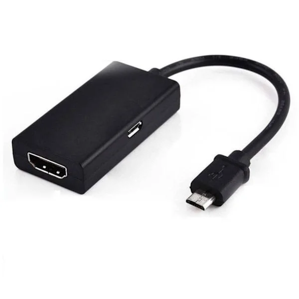 Micro USB 2.0 MHL til HDMI-kabel HD 1080P til Android til Samsung HTC Mini Android Mirco-adapter HDMI USB-konverter