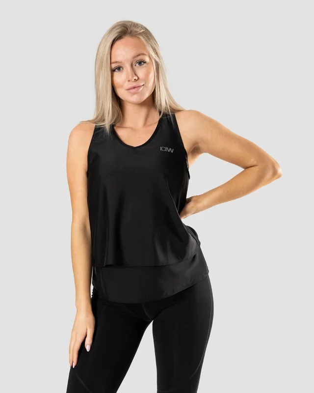 ICANIWILL - Maternity Nursing Tank Top Black - Dame - ICIW