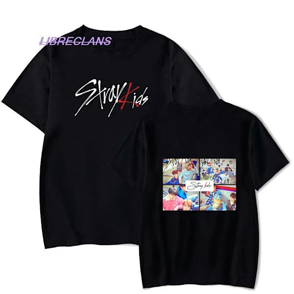 Ny printet dame T-shirt, herre moderigtig kortærmet afslappet sommer top, T-shirt