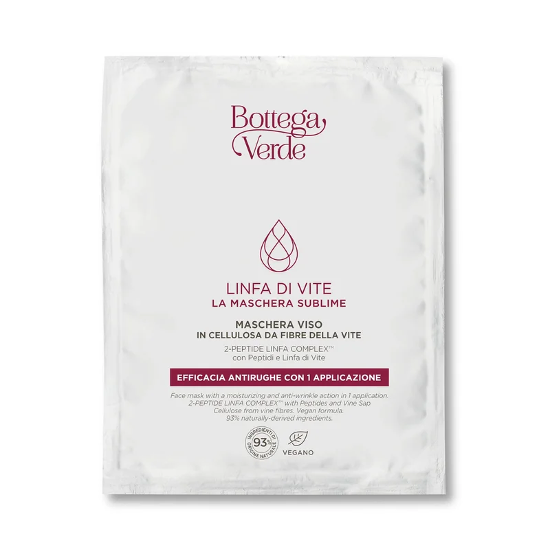 BOTTEGA VERDE Linfa di vite La Maschera Sublime 12g - Maschera Idratante viso