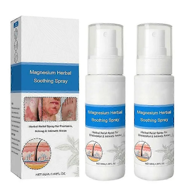 2025 Magnesium Herbal Psoriasis Spray, Magnesium Herbs Hauts (2st)