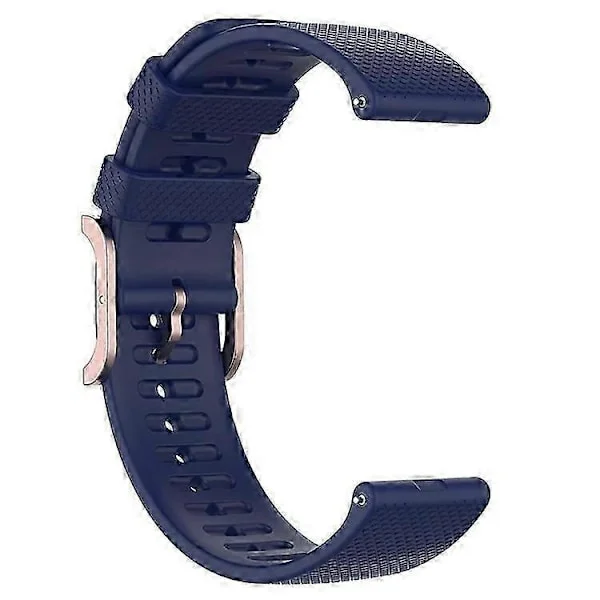 20mm Blått Klockarmband Kompatibelt med Polar Ignite Unite Pacer 20mm Fyrkantsspänne