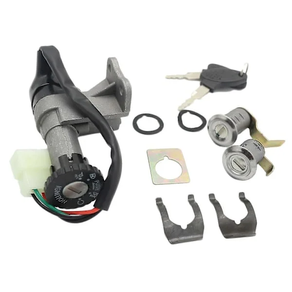 Motorcycle Ignition Switch Key Set for 50Cc 150Cc GY6 Scooter Moped Taotao Jonway Roketa