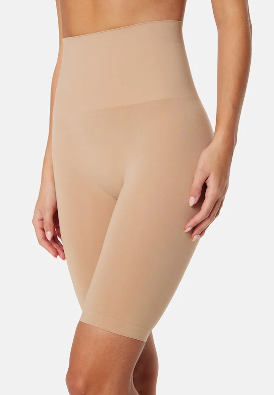 Pieces-Pcimagine Shapewear Shorts-Beige