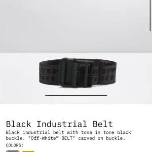 Off-white bälte