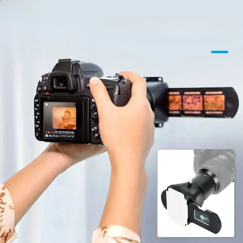 AliExpress - JJC Film-Digitalisierungsadapter & LED-Lichtset für 35mm Filmnegativ-Scanner Dias Digitaler Konverter Filmscanner Ersetzt ES-2