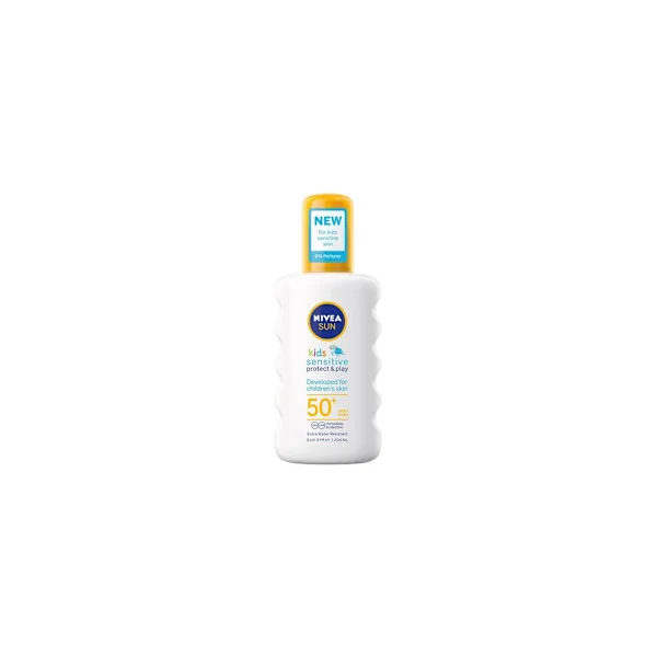 Solskydd NIVEA Kids Spray 50+ 200ml