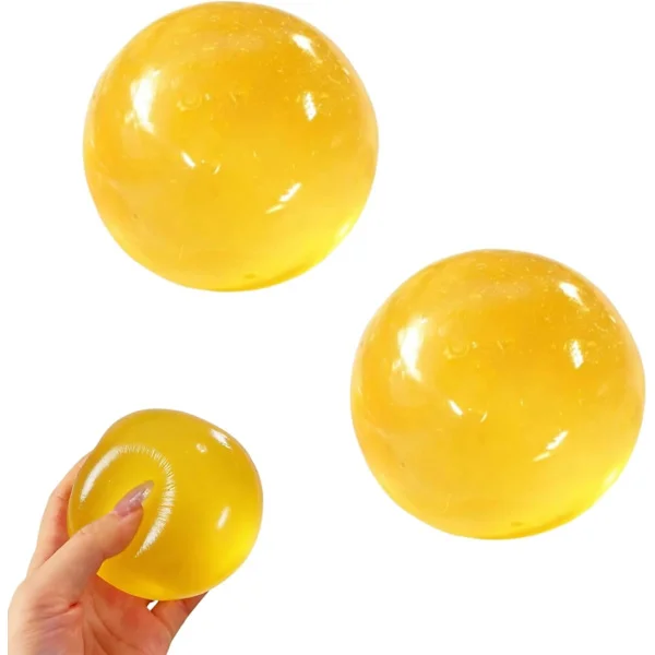 2-pack kokosolja Squishy - Stressboll med kokosolja
