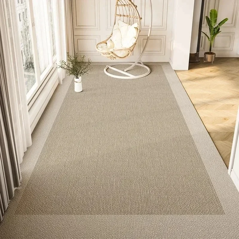 AliExpress - Tapis imperméable pour balcon, en cuir PVC, antidérapant, grande taille, style minimaliste, décoration intérieure, tapis de cuisine