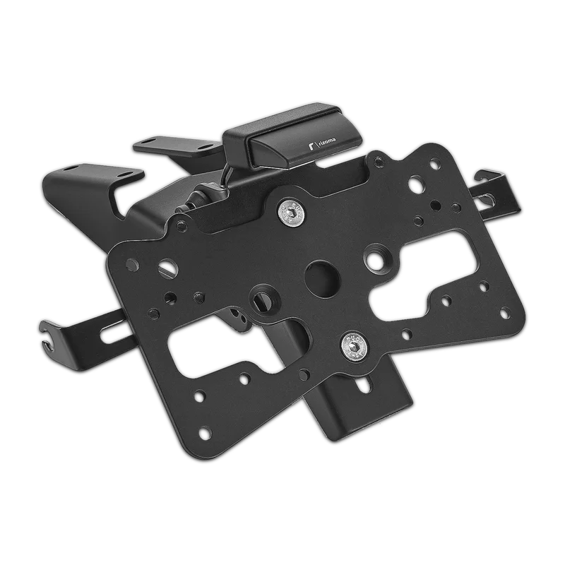Kennzeichenhalter Rizoma Fox (Nur US Version) Schwarz - Kawasaki Ninja 650 2017-2019