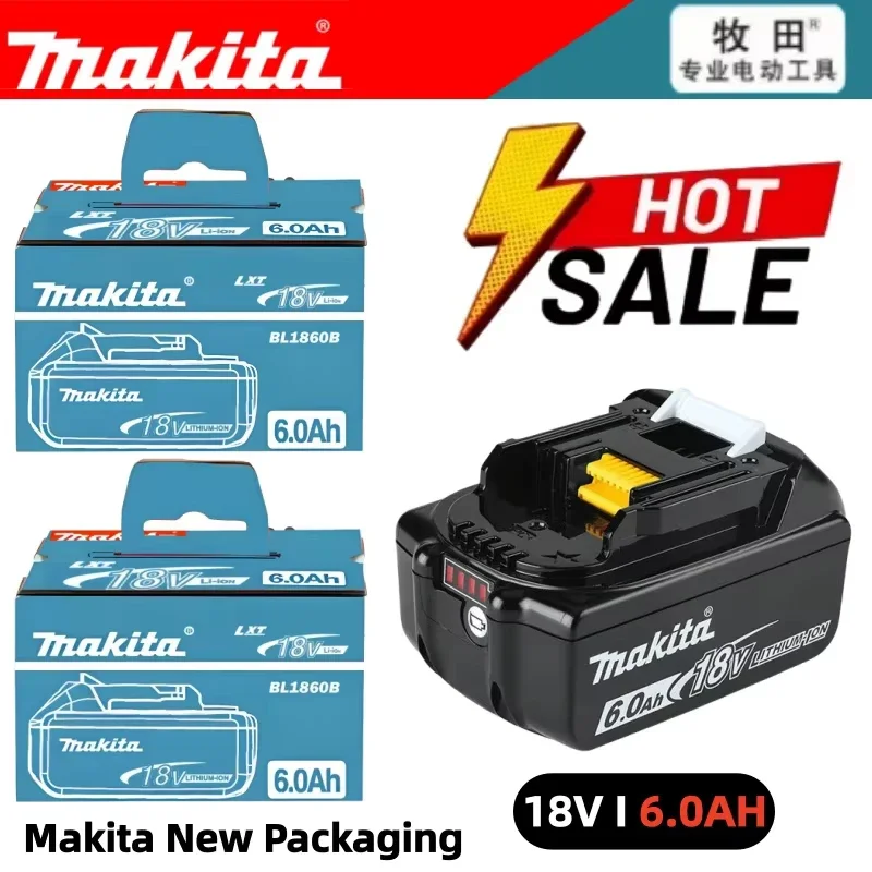 AliExpress - 【 Schnelle Lieferung】Makita 18V Akku – 6,0Ah Makita Akku, für Makita Bohrmaschine DTW700 DHR202 DGA404 DDF487 DTD173 DJV182 HR140Z