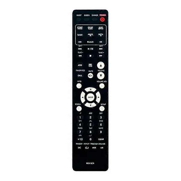 Fjärrkontroll RC013CR Ersättning kompatibel med Marantz CD-receiver MCR611 MCR611U M-CR611 M-CR611U Delar