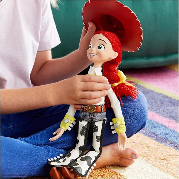 Toy Story Jessie interaktiivinen puhuva toimintahahmo, 35 cm / 15 tuumaa, sopii yli 3-vuotiaille