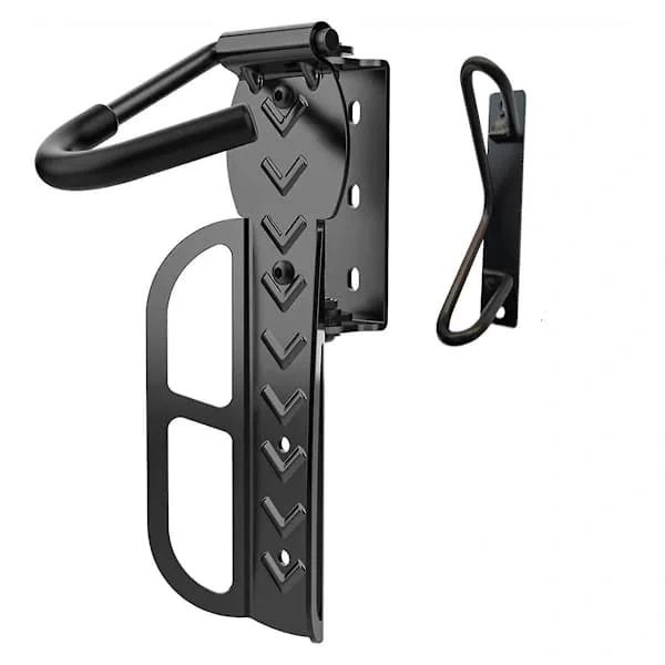 Wall Mounted Bike Rack - Vertical Bicycle Storage Holder for Garage