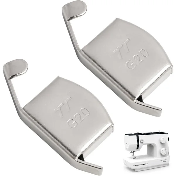 Magnetisk sømguide for symaskin, 2 stk. magnetisk sømguide, magnetisk guide universelt syutstyr, reservedeler for symaskin