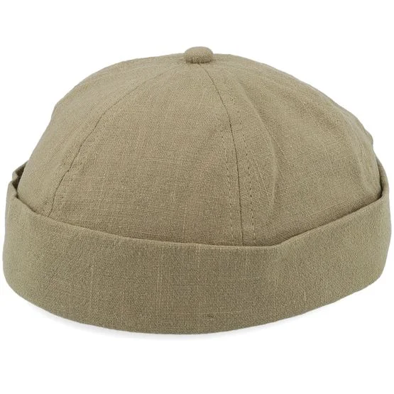 Upfront - Green docker Beanie - Avalon Cap Dusty Green Docker @ Hatstore