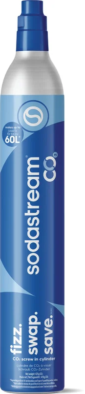 SodaStream Carb Bottle 60 L Full Patron - Kolsyrepatron från SodaStream