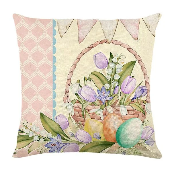Pääsiäispupu Koristetyynynpäällinen Kani Tyynynpäällinen Sohva Makuuhuone Juhlat Kodin Koristelu