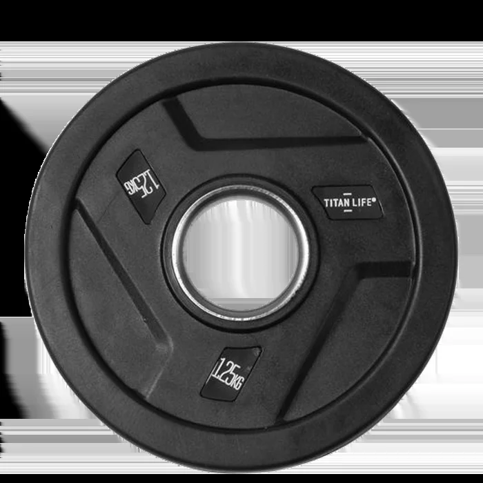 Titan LIFE Vektskive Gummi 50 mm 1,25–25 kg
