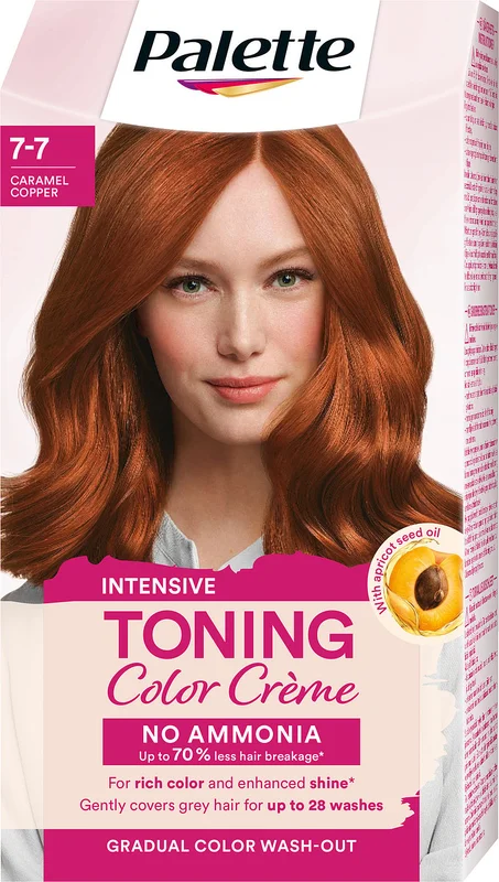 Spar 25% • Køb 2, Schwarzkopf Tonings farve 7-77 Caramel Copper, Hår, Hårfarve, Toningsfarve