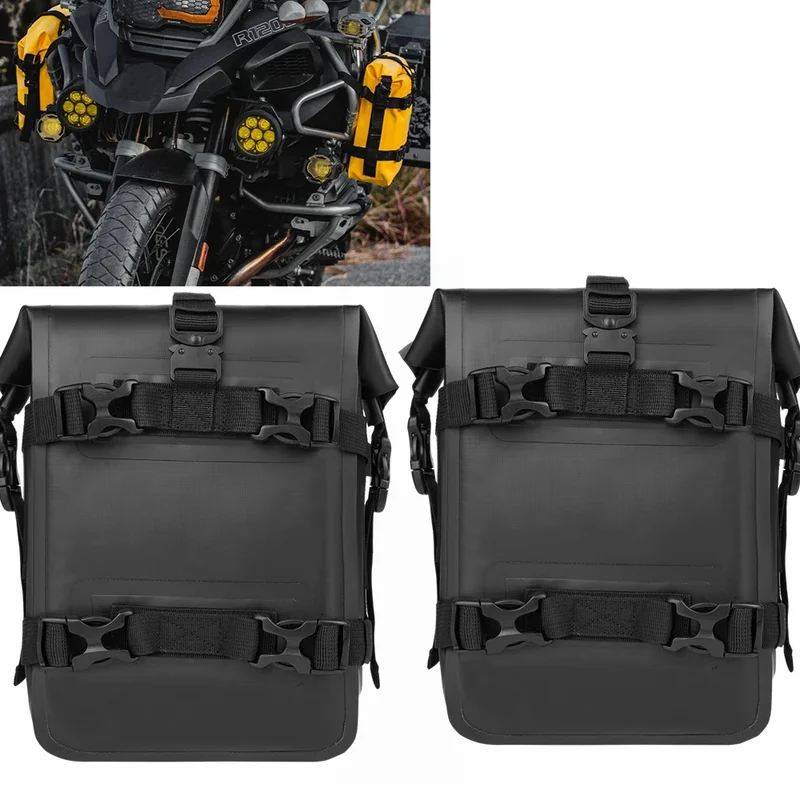 AliExpress - Sac pare-chocs de moto étanche, sac de cadre latéral de moto, sac d'extérieur, sac de barre de sécurité, rangement universel d'outils 