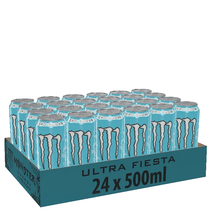 monster-energy 24 x Monster Energy Ultra, 50 cl, Mango Fiesta - Bodyman.dk
