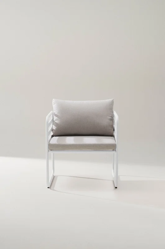 Jotex - Loungestoel Wit Wit - CADIZ - Koop Loungemeubels bij Jotex